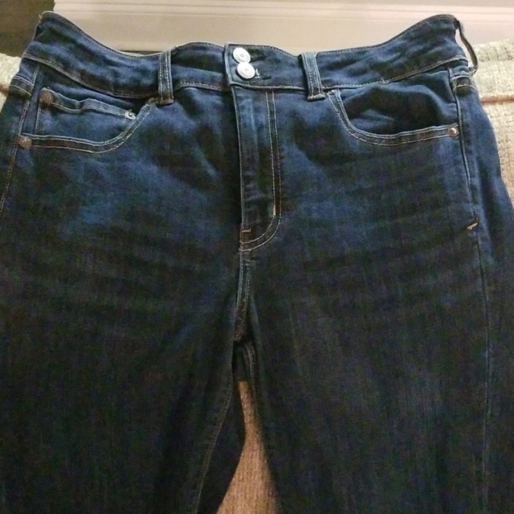 American Eagle Hi-Rise Artist Flare